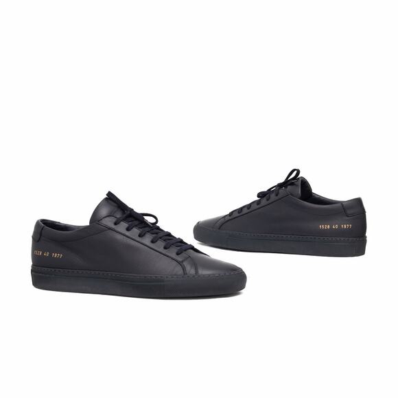 480$ Common Projects Original Achilles Low in Navy 1528 1977 EU 40 / US 7 - Picture 1 of 14